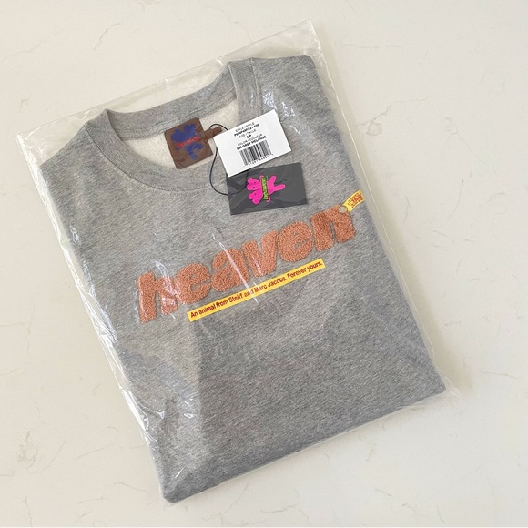 heaven by MARC JACOBS x STEIFF Crewneck Sweatshirt, S - Picture 3 of 12